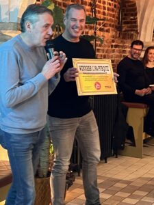 Het team van Rob van Leeuwarden ging met de 1e prijs naar huis